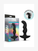 Load image into Gallery viewer, Anal Adventures - Platinum Prostate Massager 03 Black 6-Inch Vibrating Rechargeable Anal Plug
