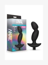 Load image into Gallery viewer, Anal Adventures - Platinum Prostate Massager 04 Black 6.5-Inch Vibrating Rechargeable Anal Plug $39.99 USD
