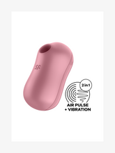 Load image into Gallery viewer, Satisfyer - Cotton Candy Light Red
