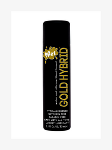 WET - Gold Luxury Hybrid Water Silicone Blend Lubricant