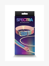 Load image into Gallery viewer, Spectra Bondage Collar &amp; Leash - Rainbow
