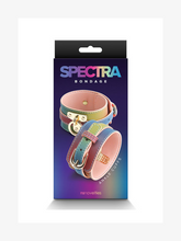 Load image into Gallery viewer, Spectra Bondage  Wrist Cuff - Rainbow
