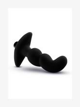 Load image into Gallery viewer, Anal Adventures - Platinum Prostate Massager 03  Black 6-Inch Vibrating Rechargeable Anal Plug
