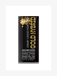 WET - Gold Luxury Hybrid Water Silicone Blend Lubricant